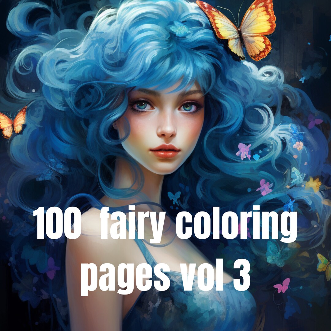 Fairy Girls: A Coloring Book of Magic and Wonder for Adults and ...