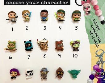 Custom Star Wars Doorable Keychain - You Choose!