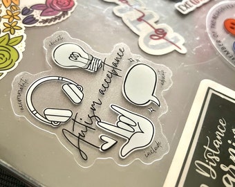 Autism Acceptance Sticker READ DESCRIPTION