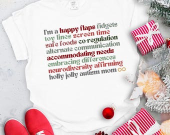 Custom Holly Jolly T Shirt - You Choose!