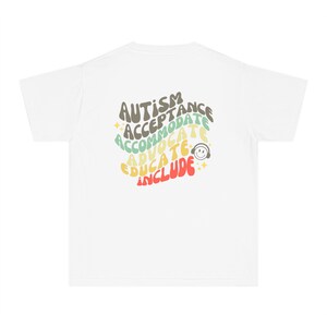 Autism Acceptance Retro Kids T Shirt