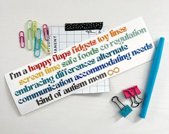 Autism Mom Bumper Sticker