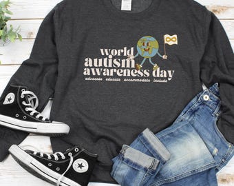 Autism Awareness Day Adult Sweatshirt