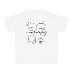 Neurodiversity Kids Comfort Colors Tee