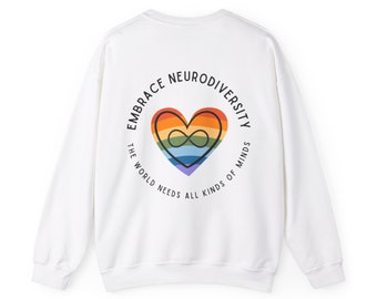 Neurodiversity Heart Custom Request Sweatshirt