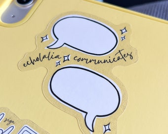 Echolalia Communicates Sticker