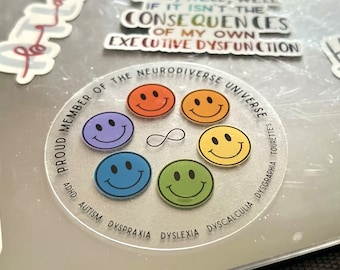 Neurodiverse Universe Sticker