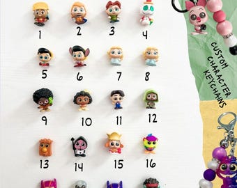 Custom Disney Character Doorable Keychain - You Choose!