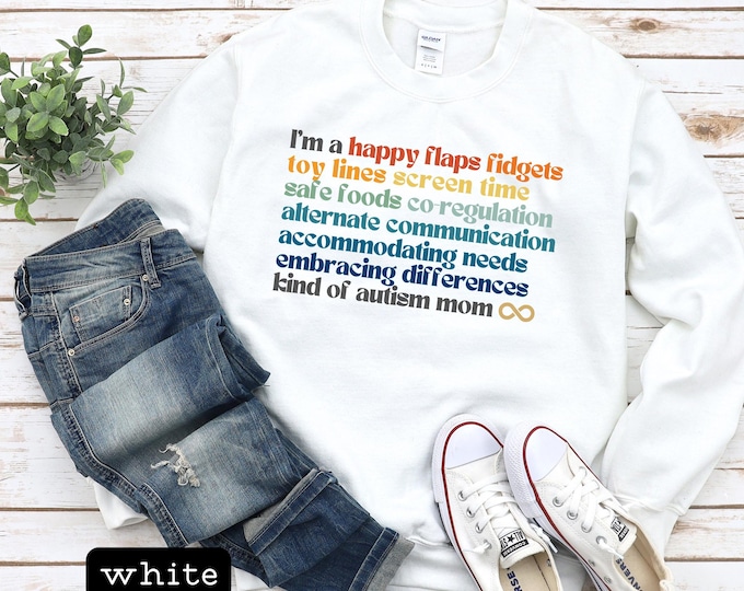 Featured listing image: Kind of Autism Mom Adult Sweatshirt