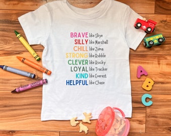 Just Like the Pups Toddler Tee