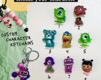 Custom Monster’s Inc Doorable Keychain - You Choose!