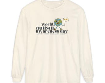 Autism Awareness Day Adult Long Sleeved T Shirt