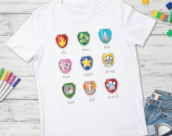 Pup Tags Kids T Shirt