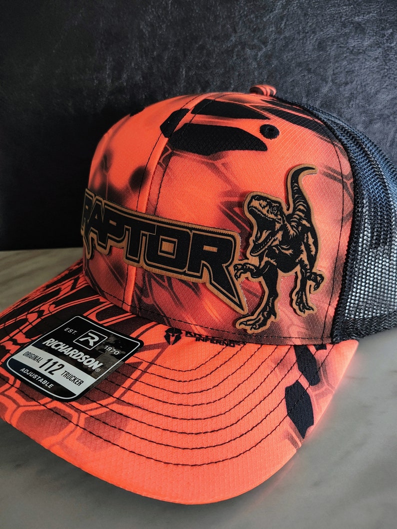 Ford RAPTOR INFERNO/BLACK Limited Edition Laser Engraved Leather Patch ...