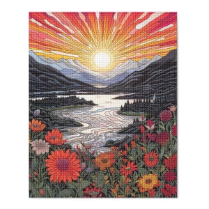 Diamond Painting Kit, High Quality DIY 5D Relaxing Landscape, Square Diamond, Cross Stitch Full Drill,Mosaic Decoration,Home Decor, Art Gift