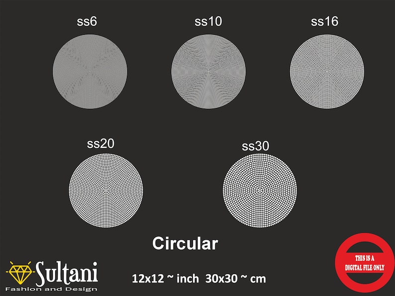 a black and white poster with four different circles