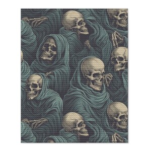 Kit per pittura a diamante, fai da te di alta qualità 5D, motivo "Demise", strass rotondi, punto croce, decorazione a mosaico, decorazione per la casa, regalo artistico personalizzato.