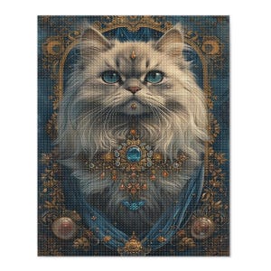 Kit per pittura a diamante, fai da te di alta qualità, gatto con diamanti 5D, diamante quadrato, punto croce, trapano completo, decorazione a mosaico, arredamento per la casa, regalo artistico.