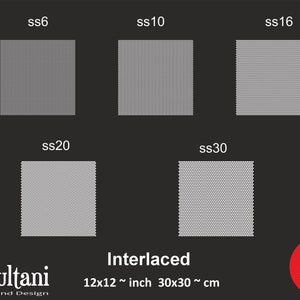 a black and white poster with four different squares