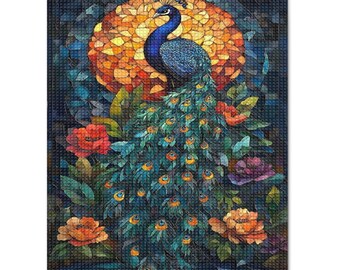 アンリ・ルソー作 エキゾチックな風景画 5D フルスクエアドリル 絵画