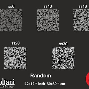 a black and white poster with a bunch of small squares