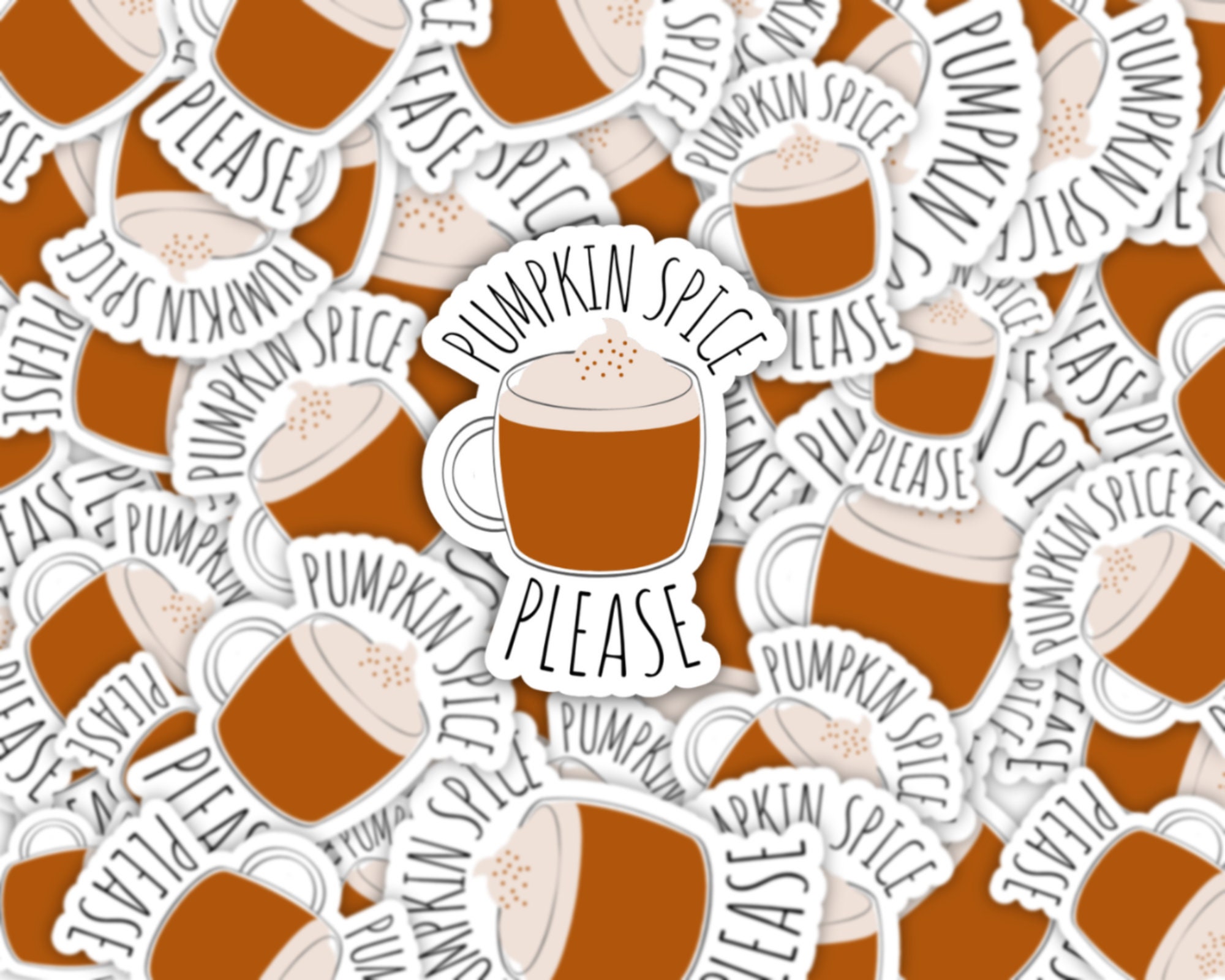 Fall Printable Stickers. 5 Printable Png Stickers Download. Autumn ...