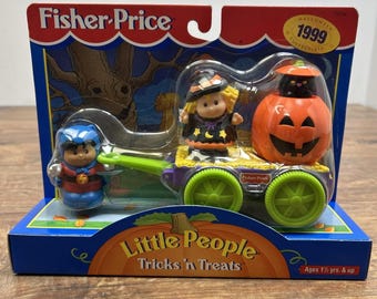 Fisher Price Little People Halloween Tricks n Treats 1999 Nuevo Sellado 72734