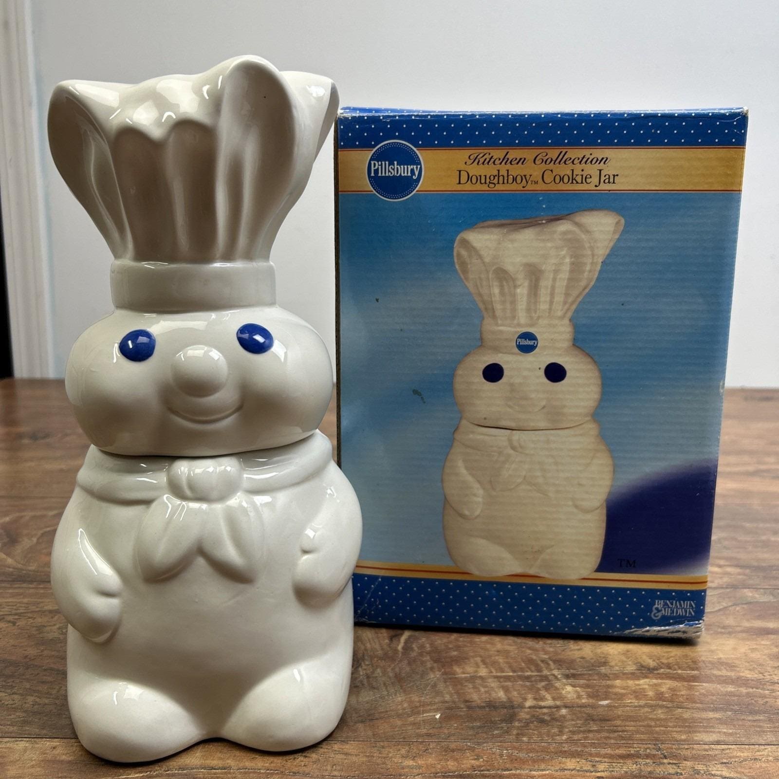 Vintage Pillsbury Doughboy Cookie Jar - Etsy Canada