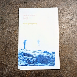 Open Road 2022: A Few Gum Prints — Mini zine