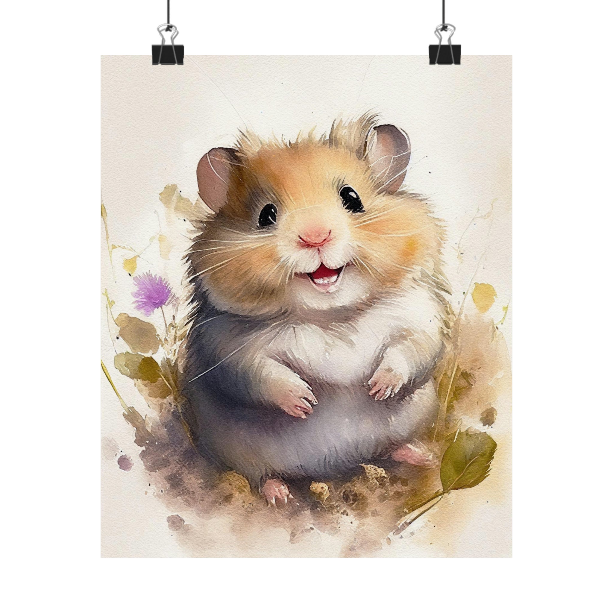 Discover Cute Little Mouse Premium Matte Vertical Poster