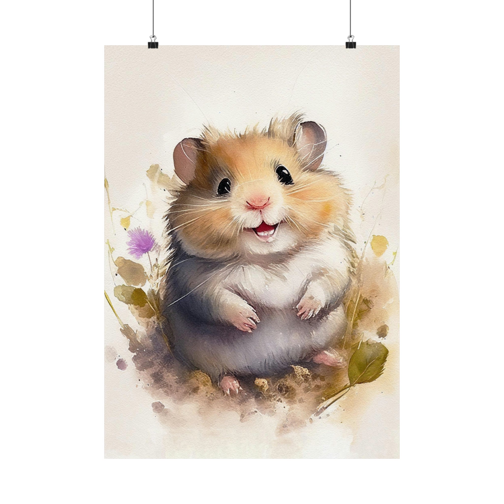 Discover Cute Little Mouse Premium Matte Vertical Poster