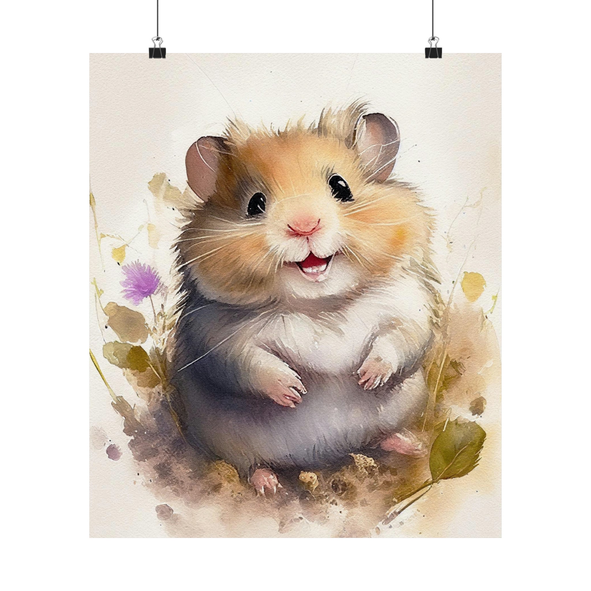 Discover Cute Little Mouse Premium Matte Vertical Poster