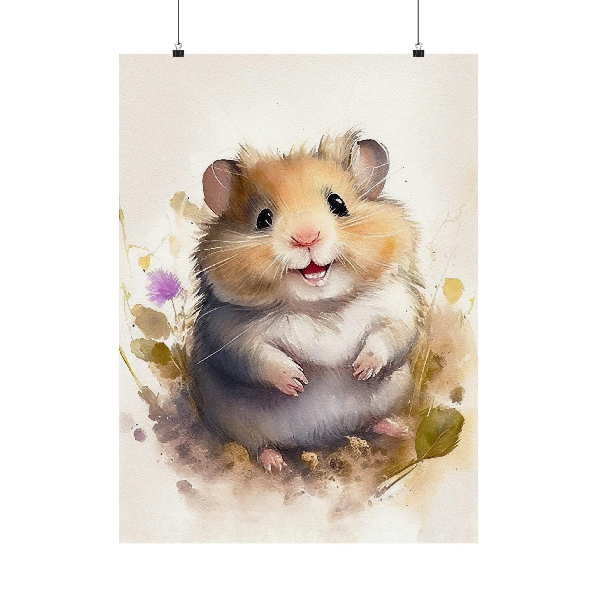 Discover Cute Little Mouse Premium Matte Vertical Poster