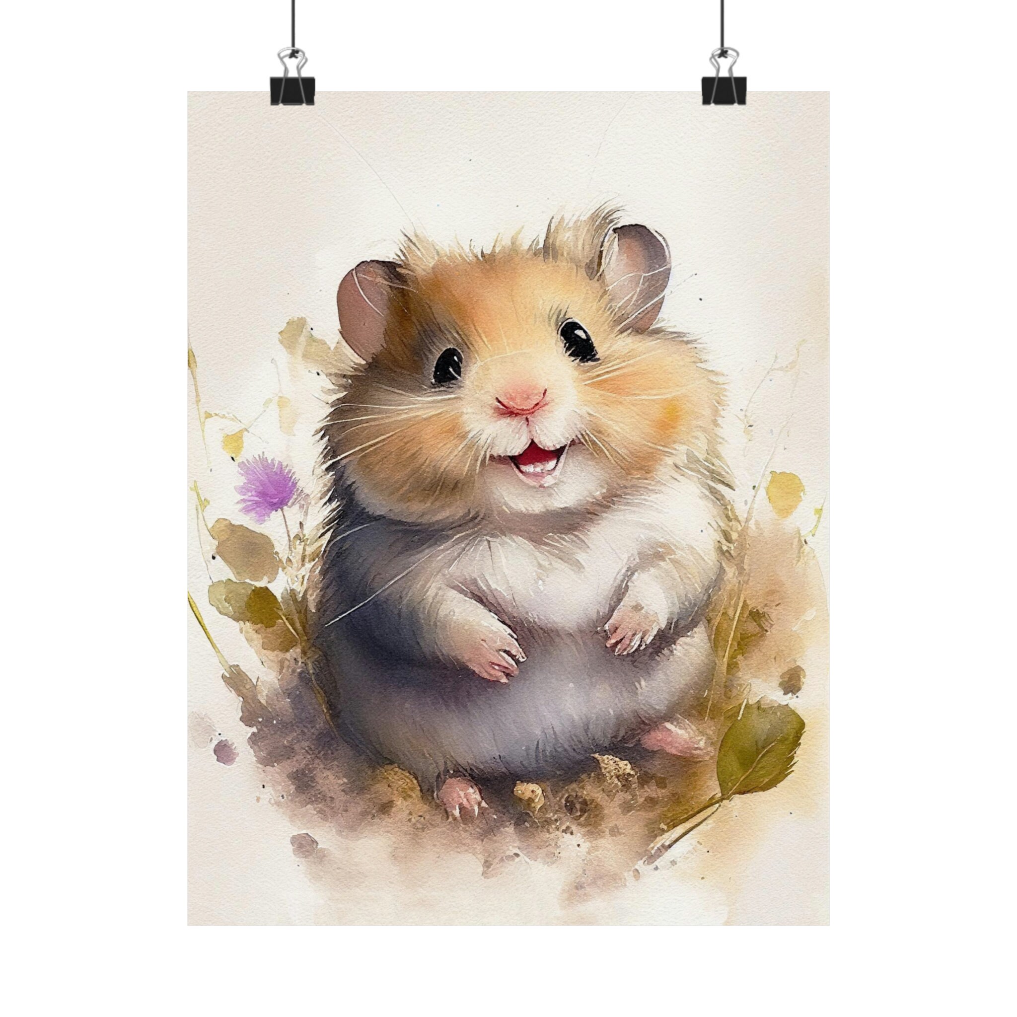 Discover Cute Little Mouse Premium Matte Vertical Poster