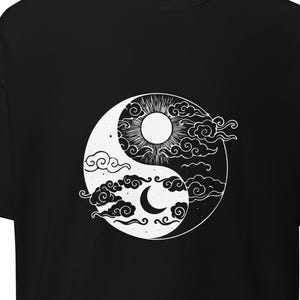 Yin Yang Sky Clouds Unisex classic tee
