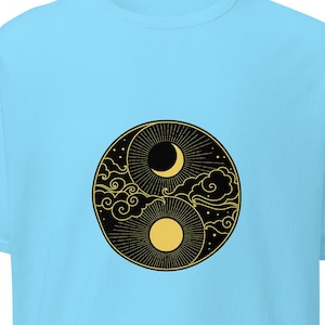 Yin Yang Gold Sky Unisex classic tee