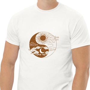 Yin Yang Bronze Sky Unisex classic tee
