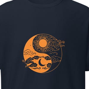 Yin Yang Orange Sky Unisex classic tee