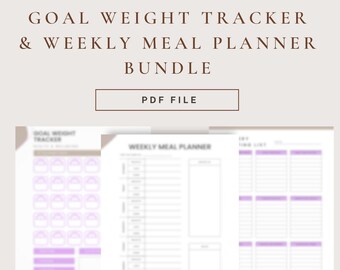 Healthy Girl Meal Planner; voedingsdagboek, wekelijkse maaltijdplanner, boodschappenlijstje, voedselbereiding, maaltijdtracker, plannermaaltijd, gewichtsverlies, maaltijdvoorbereiding, lijsten
