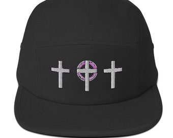 Crucifixion Five Panel Cap