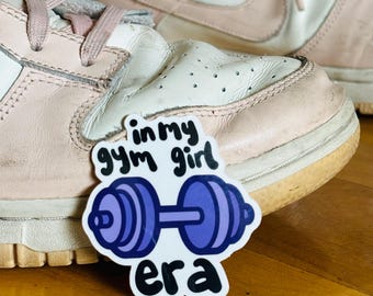 Gym Girl Sticker (3"x2.6")