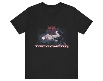 Treachery Shibari Dark Edition-shirt met print | TATV GRAL | T-shirt met industriële kunstprint