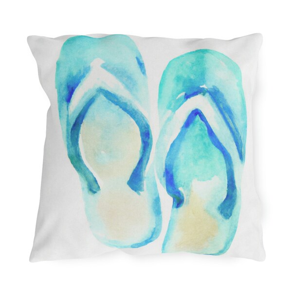 Flip Flop Pillow Etsy