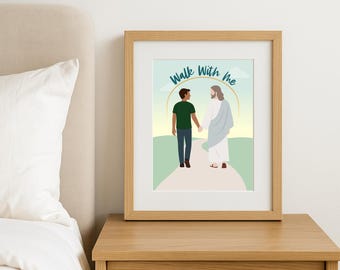 Walk With Me 2026 Youth Theme SVG PNG JPG Cut Files & Printables - Instant Download