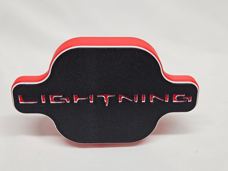 Ford F150 Lightning Trailer Hitch Receiver Cover/plug You Etsy