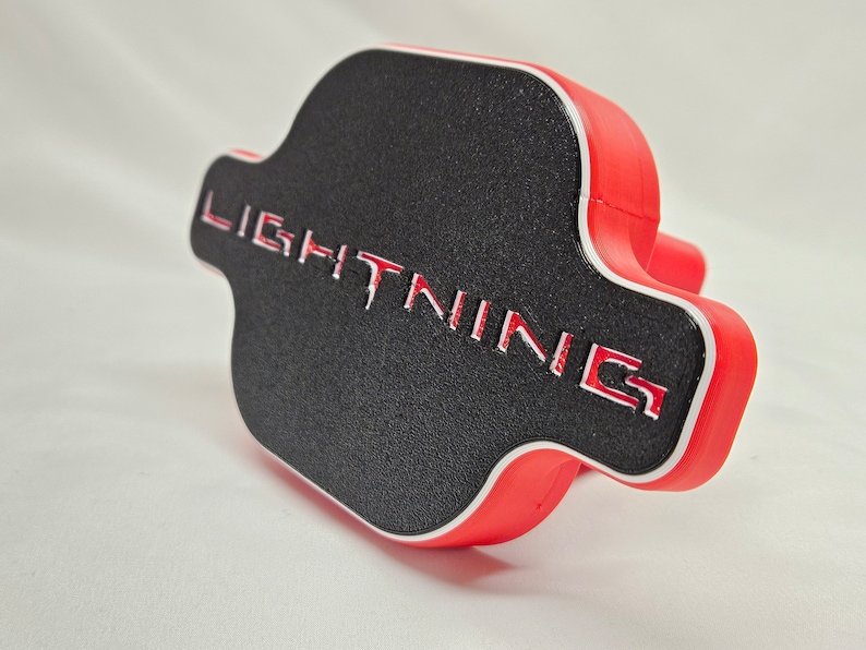 Ford F150 Lightning Trailer Hitch Receiver Cover/plug You Etsy