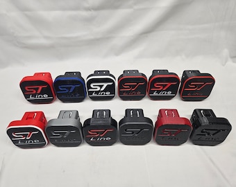 Ford Explorer/Edge ST-Line Trailer Hitch Receiver Cover/Plug - you choose Custom Colors and Finish!!!