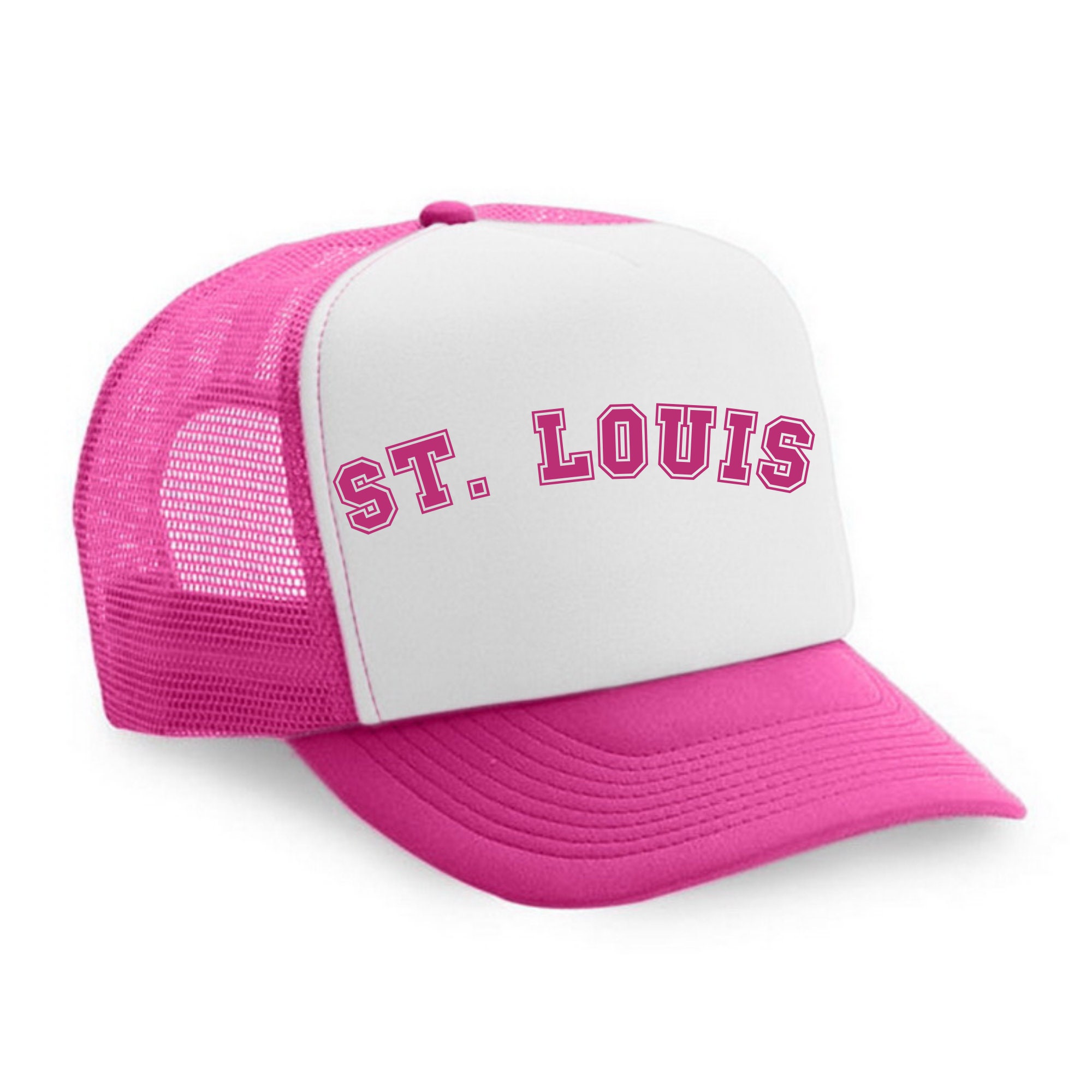St Louis City Sc navy front white back trucker snapback ballcap — Hats N  Stuff