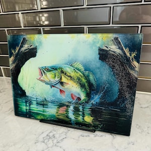 Fish Cutting Board| Charcuterie Board| Birthday Gift| Christmas Gift| Father&#39;s Day Gift| Fisherman Gift
