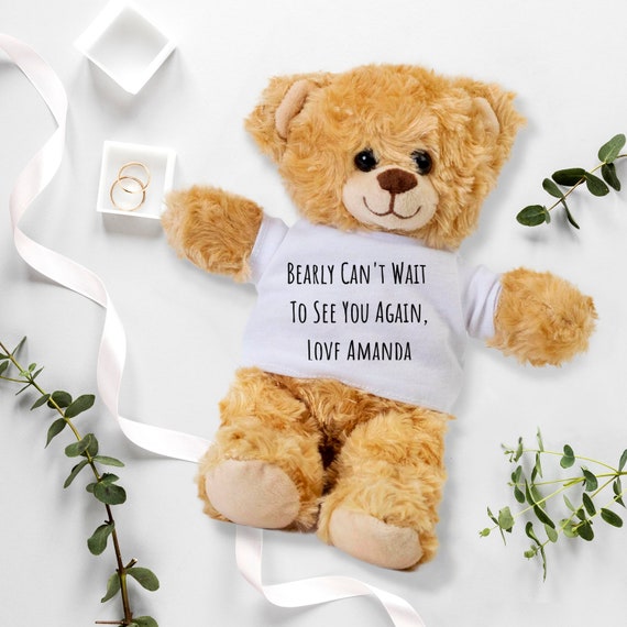 Teddy Bear for Her, Get Well Soon, Hospital Gift, Personalization Feel  Better, Teddy Bear Gift for Girls & boy